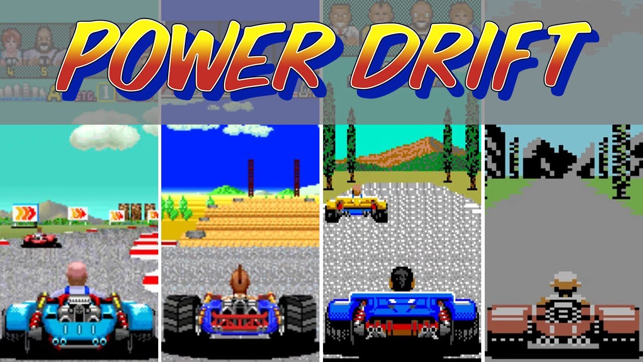 Power Drift -Versions Comparison- #109 #retrogaming #arcade