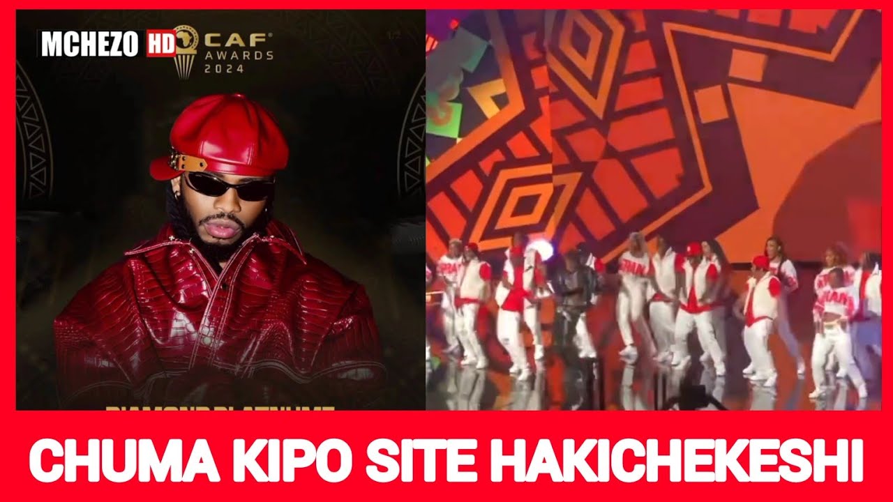 TAZAMA SHOW YA DIAMOND PLATINUM KWENYE USIKU WA TUZO ZA CAF 2024 ...