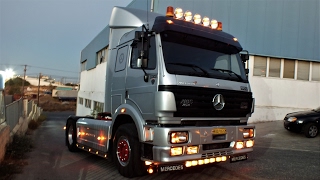 M. Krithinidis Mercedes SK 1850 V8 with strong sound - Powered by Giotis Sakis