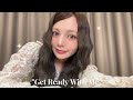 【GRWM】スキンケア〜メイクヘアセットまで初公開💫