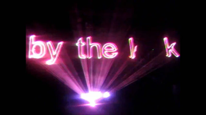 Secession "Touch" (lyrics synched with lasers)