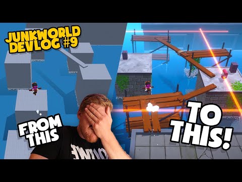 Junkworld Devlog #9 - Finally Making ART!