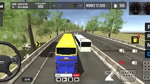 IBDB Bus simulator | Malaysia Bus simulator 3d studio Gameplay Android, iOS #bussimulator