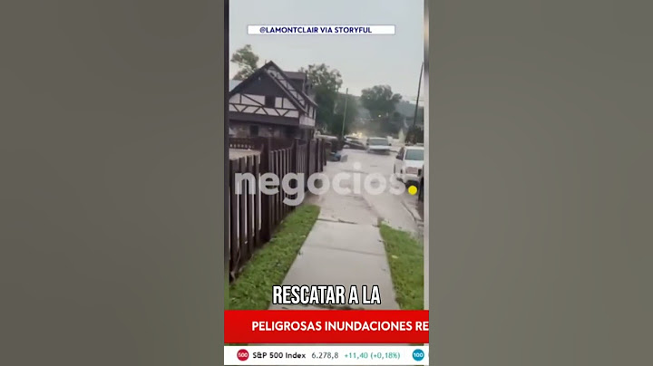 Dangerous flash floods in the US: Several people rescued in New Jersey