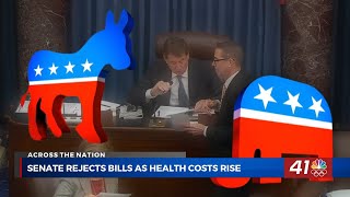 Senate rejects health care plans as Obamacare subsidies near expiration