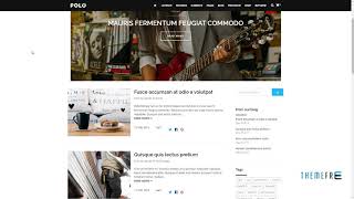Polo - Responsive Multi-Purpose WordPress Theme      Surya Jaden