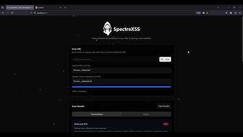SpectreXSS - XSS Vulnerability Scanner