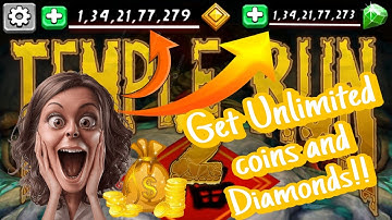 HOW TO GET UNLIMITED COINS AND DIAMONDS IN TEMPLE RUN 2 ?