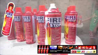Fire Stop a Portable Fire Extinguisher