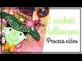 Paige Evans Cutfiles - Scrapbooking process - A wicked Halloween