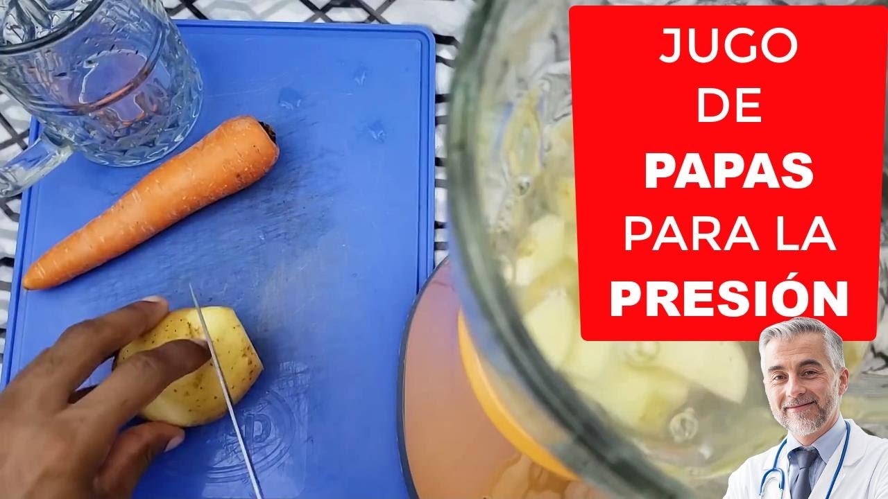 ???? Jugo de Papas para la Hipertensión Arterial y la Mala Circulación | como bajar la presión alta