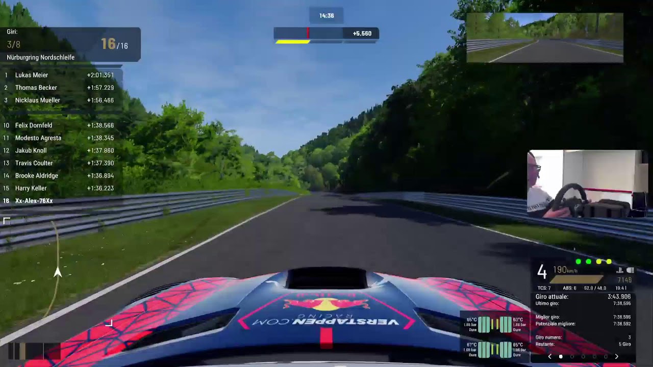 PMR PS5 2020 Mercedes AMG GT3 Test  Pista Nurburgring Nordschleife 24 GP