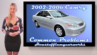 Toyota Camry 5th Gen 2002 to 2006 common problems, issues, defects, recalls and complaints