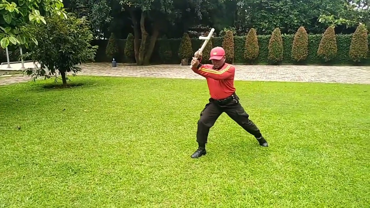 Senam Tongkat Leter T 21 Gerakan WIRAGARDA TRAINING ACADEMY