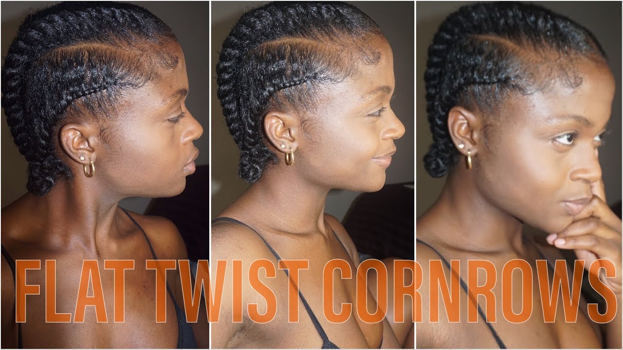 HOW TO Flat twist (Step by Step Tutorial )