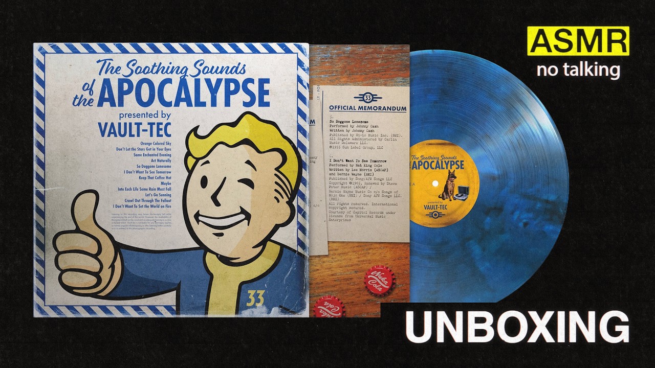 The Soothing Sounds of the Apocalypse - ASMR Unboxing - No Talking