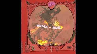 Rema - DND (Beat + Hook) [OPEN VERSE] Instrumental