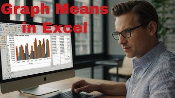 📊 Graphing MEANS AND STANDARD DEVIATION in Excel | Visualize Data