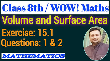 Wow Maths Class 8 Chapter 15 Exercise 15.1 Q 1 | Wow Maths Class 8 Ex 15.1 Q 2 | Maths Ki Ghanti