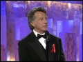 Golden Globes 1997 Dustin Hoffman Wins Cecil B Demille Award