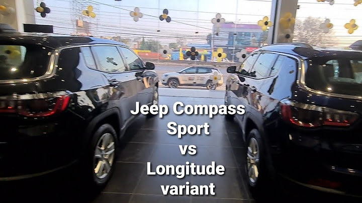 Whats the difference between jeep compass sport and latitude