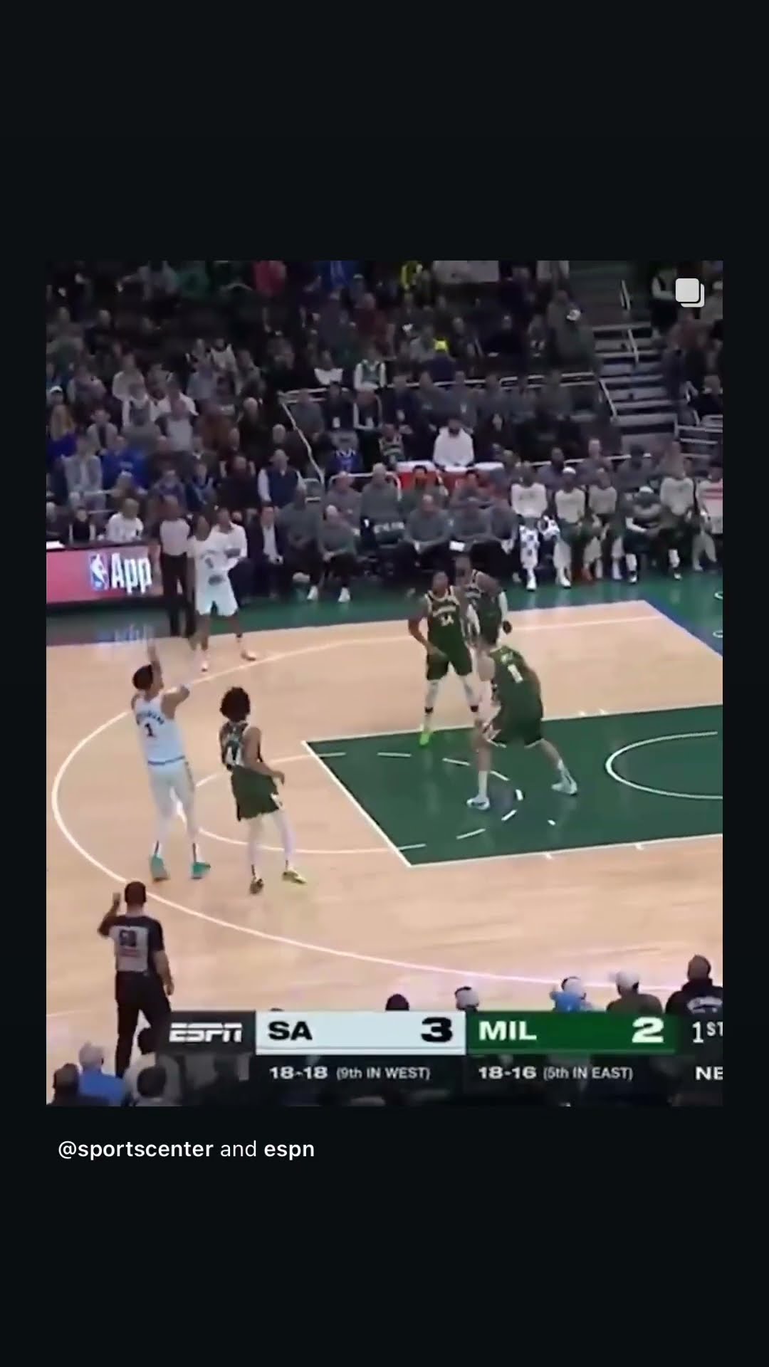 One legged three ball #hoodnews #wemby #spurs #shortvideo #NBA #omg #how #wow #sports #howto #bball