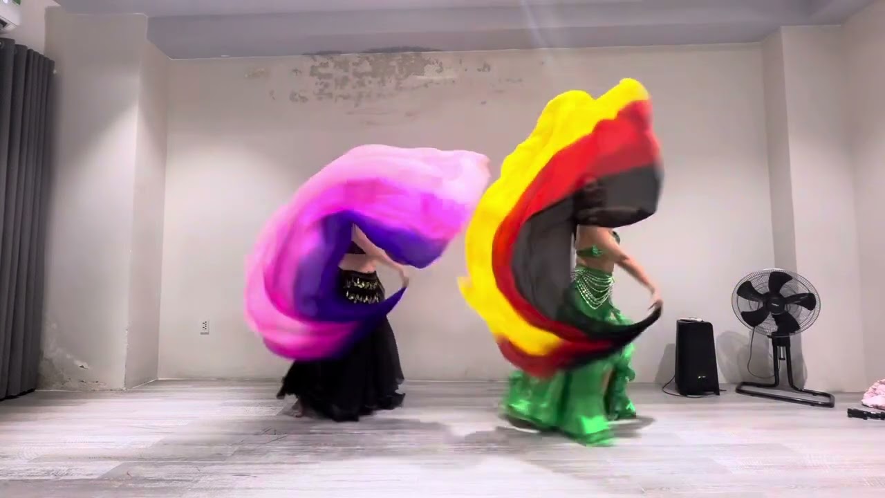 Breaking free by Paul Dinletir with duet Bellydance 