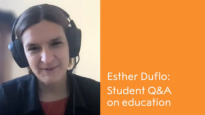 Esther Duflo, Prize in Economic Sciences 2019:  Student Q&A on education - DayDayNews