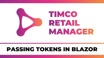 Passing Tokens to an ASP.NET Core API - A TimCo Retail Manager Video