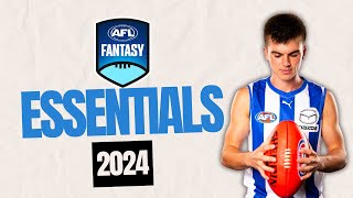 2024 AFLFantasy Essentials |  Salary Cap Confirmed, Round 0 Strategy & Player Prices Explained