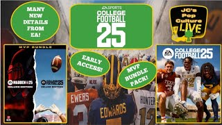 EA CFB 25 Release Updates! | College Football 25 LIVE Chat | EA Sports College Football