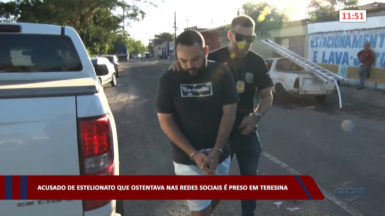 Acusado de estelionato que ostentava nas redes sociais é preso em Teresina 17 07 2023