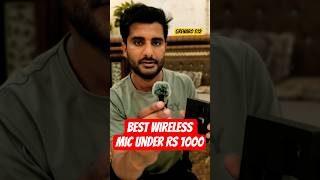 Best mic under Rs 1000, Grenaro S12 #trendingshorts #ytshorts #wirelessmic #grenaromic #vivoindia