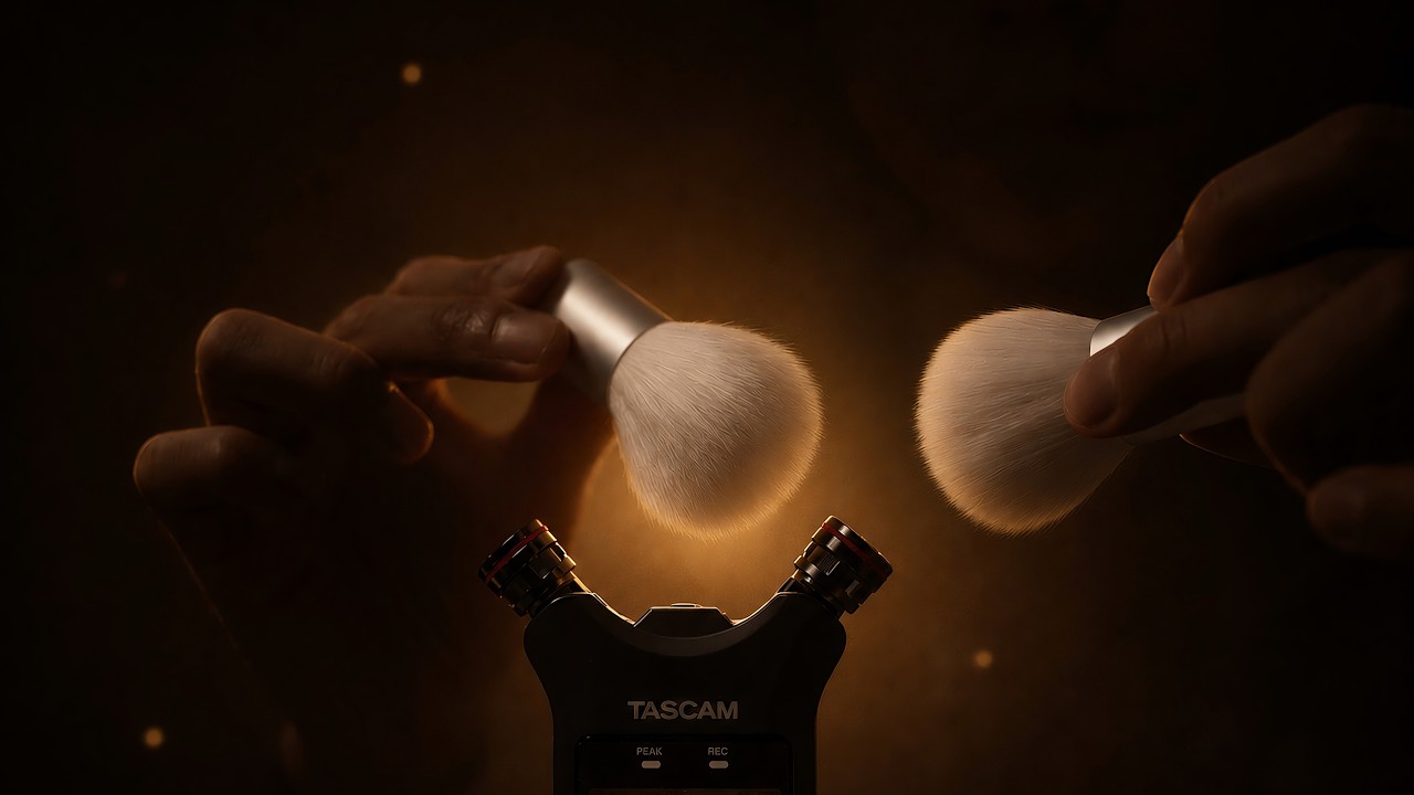 ASMR Mic Brushing & Soft Textures for Sleep — Ear Focused (No Talking ...