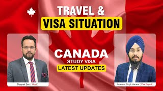 Canada travel & visa situation  |  STUDY VISA UPDATES 2023 | USA CANADA UK