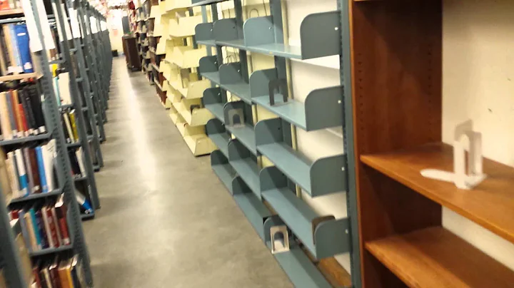 KU Watson library stacks