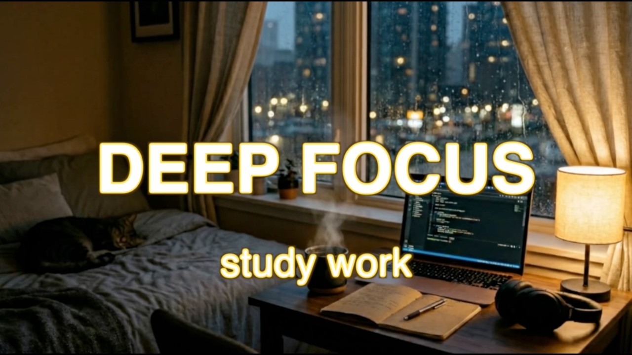 Deep Focus Lofi 📚 Calm Beats for Studying & Working