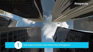 5 myths around master data management