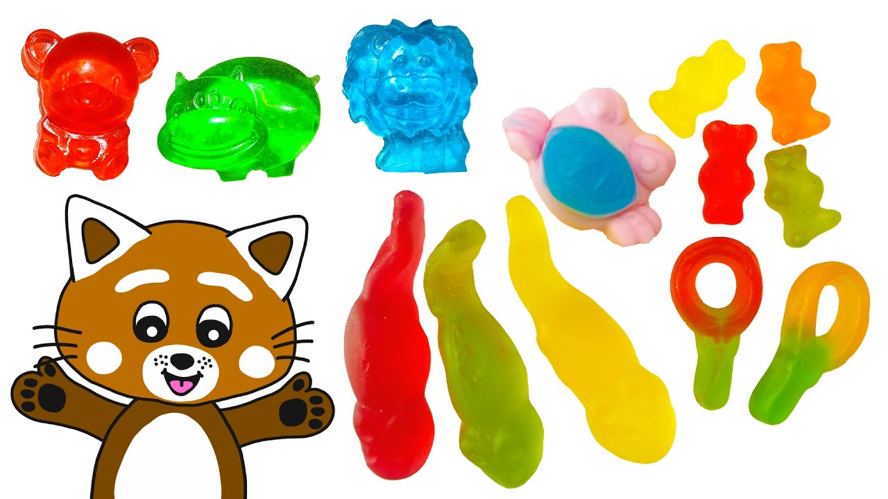 Pukkins i godisaffären - Lek och lär dig färger med Pukkins - Lek med oss