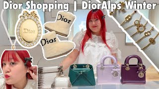 Dior Shopping In Las Vegas🛍️ DiorAlps Winter Collection, Dior Boots, Dior Medaillon Jewelry