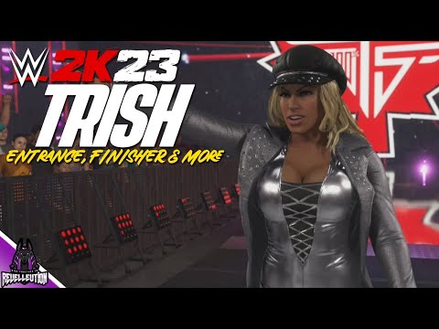 WWE 2K23: Trish Stratus Entrance, Finisher & More #WWE2K23 #TrishStratus