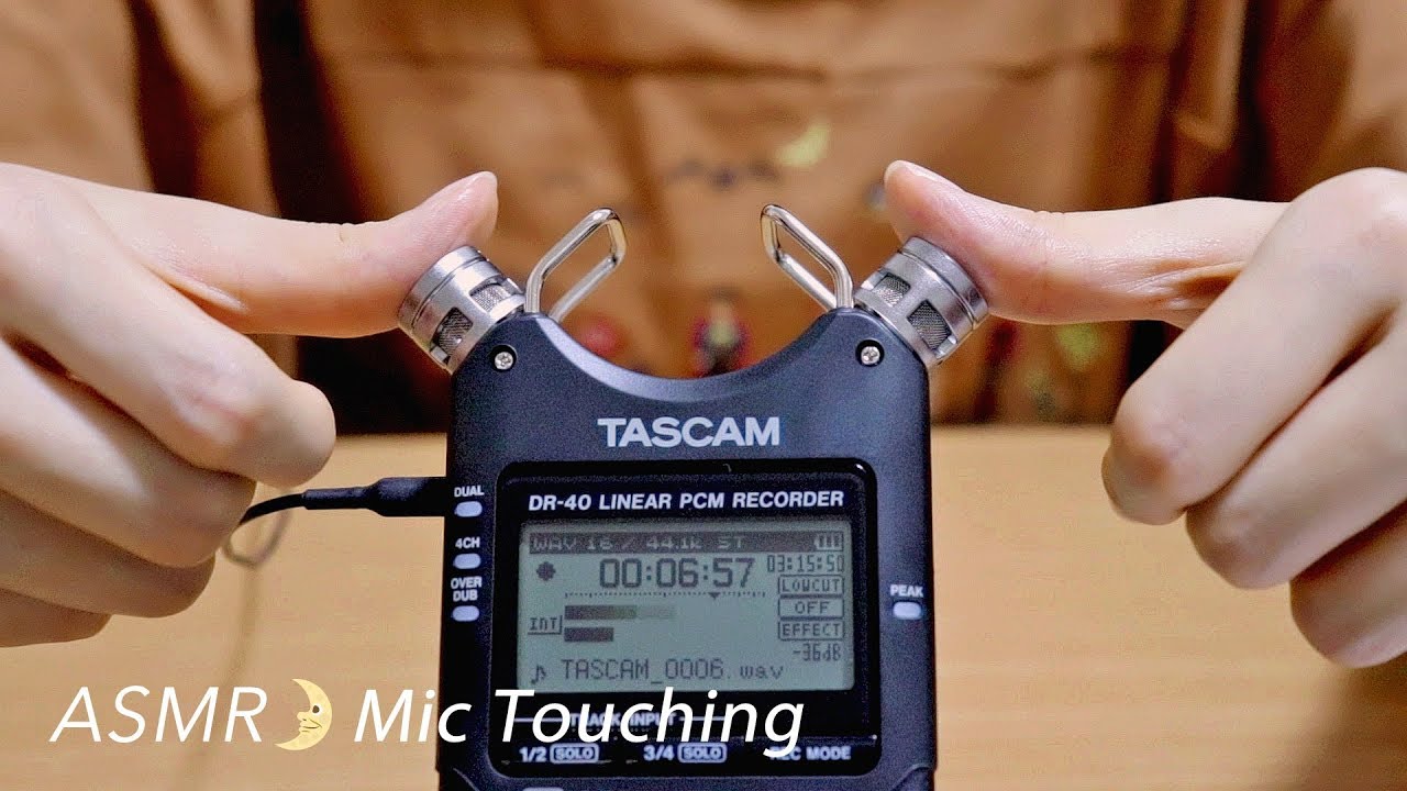 Asmr Mic Touching Scratching Tapping No Talking マイクを触る音 Youtube