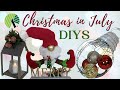 CHRISTMAS IN JULY DIYS | FUN & EASY CHRISTMAS DECOR YOU CAN CREATE ON A BUDGET WITH DT SUPPLIES