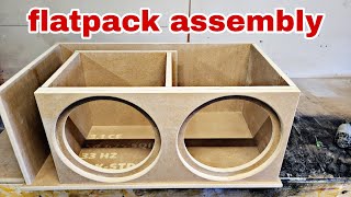 how to assemble a sdk flat-pack