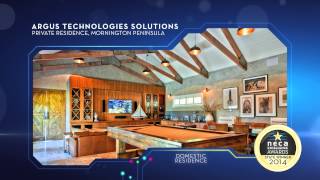 NECA VIC Excellence Awards 2014 for Domestic Residence, Argus Technoloiges Solutions