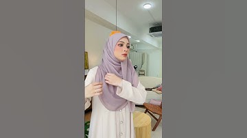 New Bawl Hijab Tutorial #hijab #hijabstyle #hijabers #hijabtutorial