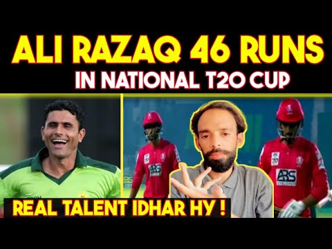 Ali Razaq 45 Runs in 26 Balls 🔥 Abdul Razzaq Ka Beta Viral | National ...