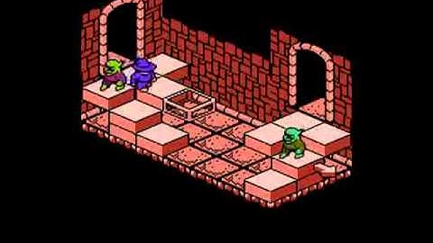 Solstice - The Quest for the Staff  Nes Gameplay video Snapshot