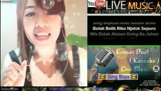 Sing Biso , Duet  Karaoke  Bareng si Cantik imut Viona Sgm