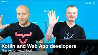 Webinar: Kotlin and Web App development